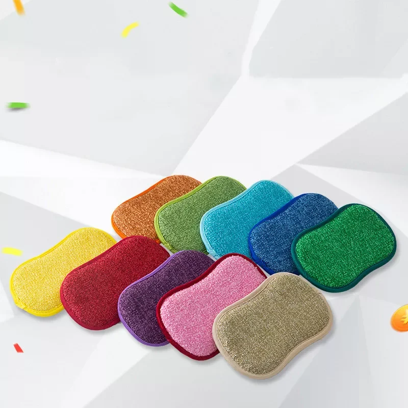 Scrub Sponges for Dishes Non-Scratch Microfiber Sponge Non Stick Pot Cleaning Sponges Kitchen Tools Wash Pot Gadgets
Scrub Sponges for Dishes Non-Scratch Microfiber Sponge Non Stick Pot Cleaning Sponges Kitchen Tools Wash Pot Gadgets