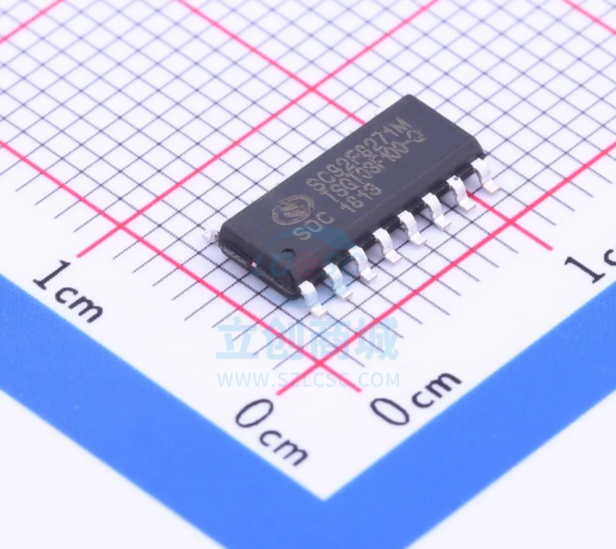 SC92F8271M16U Package SOP-16 New Original Genuine Microcontroller IC Chip (MCU/MPU/SOC)
SC92F8271M16U Package SOP-16 New Original Genuine Microcontroller IC Chip (MCU/MPU/SOC)