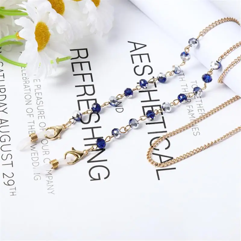 Crystal Beaded Eyeglasses Chain Lanyard Face Mask Chain Sunglasses Eyewears Cord Holder Neck Strap Rope Chains Gift for Women
Crystal Beaded Eyeglasses Chain Lanyard Face Mask Chain Sunglasses Eyewears Cord Holder Neck Strap Rope Chains Gift for Women