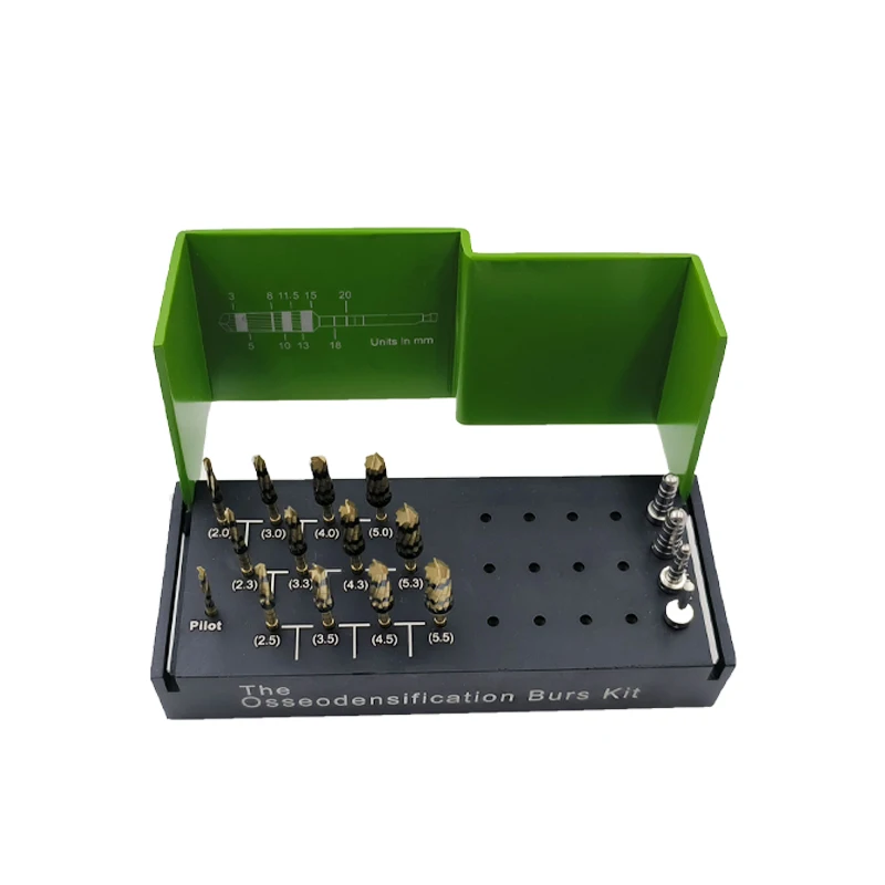 1 Set Titanium Dental Osseodensification Bur Drills Dental Implant Green Kit Surgical rust free
1 Set Titanium Dental Osseodensification Bur Drills Dental Implant Green Kit Surgical rust free