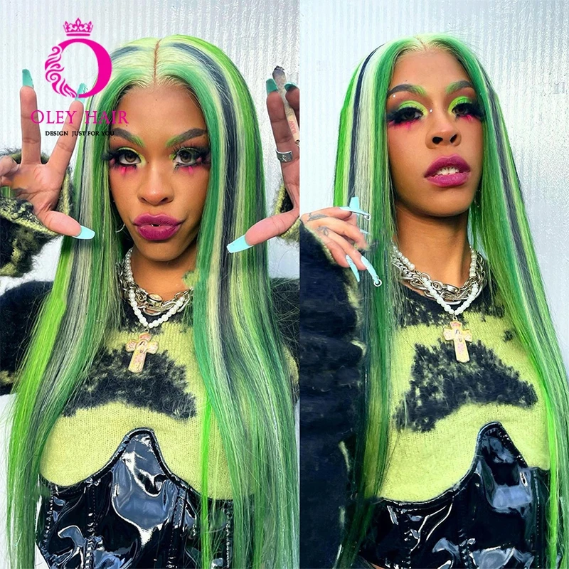 Highlight Green Color 30 Inch Straight 13X4 Purple Synthetic Lace Front Pink Preplucked Ombre Cosplay Wigs With Baby Hair
Highlight Green Color 30 Inch Straight 13X4 Purple Synthetic Lace Front Pink Preplucked Ombre Cosplay Wigs With Baby Hair