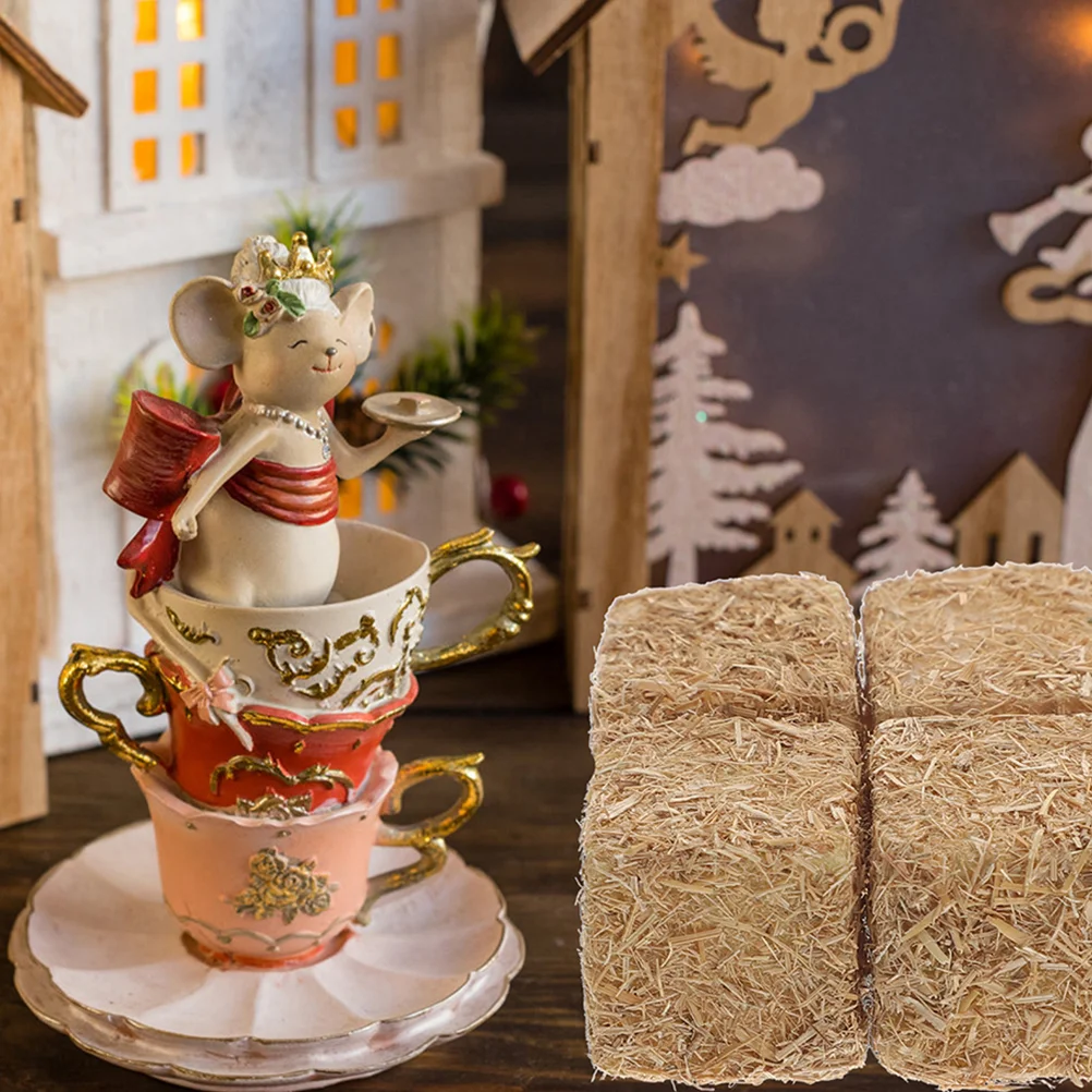 8pcs Mini Hay Bales Small Decorative Hay Table Decoration Rustic Mini Farm Haystack
8pcs Mini Hay Bales Small Decorative Hay Table Decoration Rustic Mini Farm Haystack