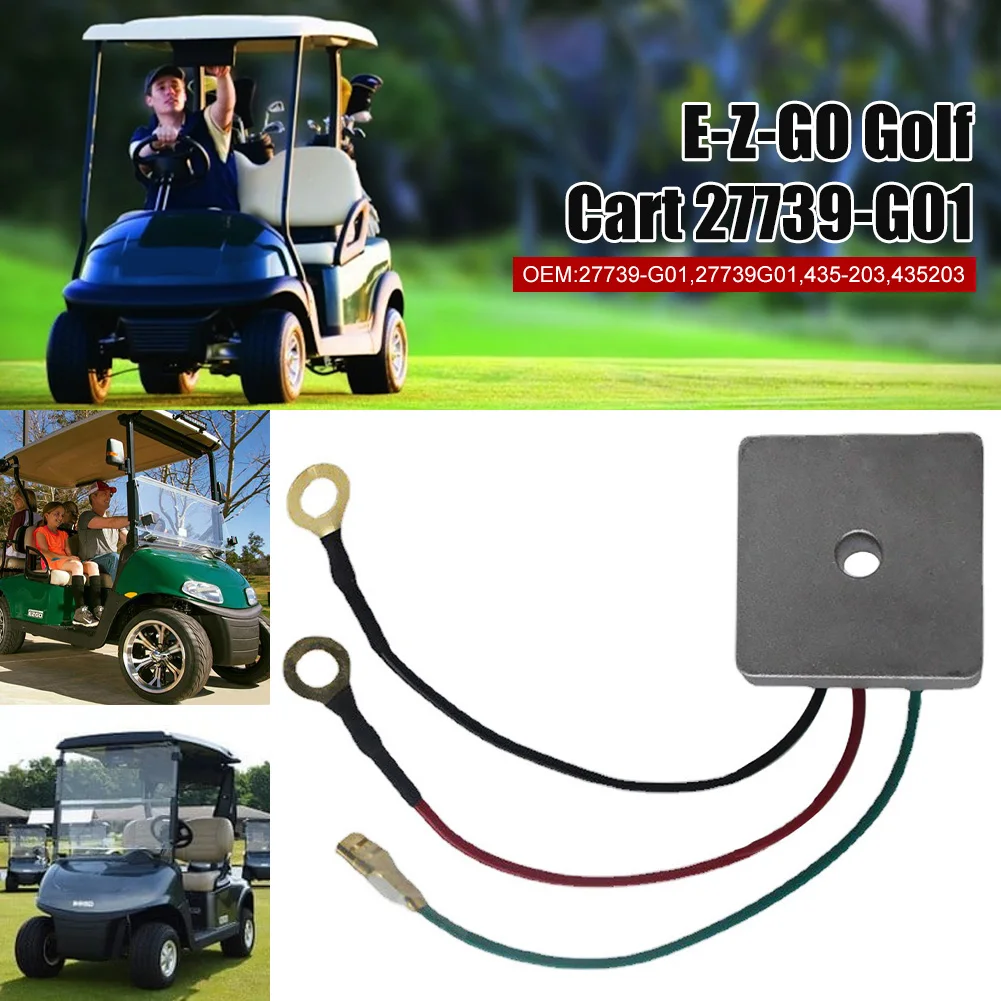 12V Voltage Regulator for E-Z-GO TXT RXV Terrain Express Workhorse Golf Cart 27739-G01
12V Voltage Regulator for E-Z-GO TXT RXV Terrain Express Workhorse Golf Cart 27739-G01