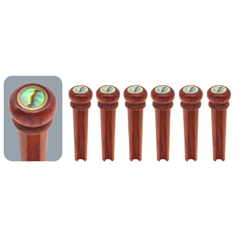 Cocobolo Wood Guitar Bridge Pins Replacement Parts Brown For 6 & 12 String Acoustic Guitar (Big Abalone Dot)
Cocobolo Wood Guitar Bridge Pins Replacement Parts Brown For 6 & 12 String Acoustic Guitar (Big Abalone Dot)