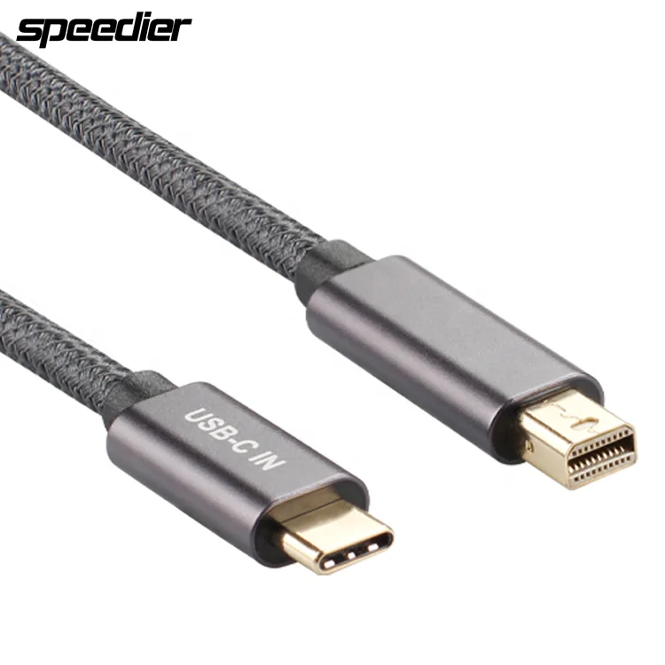 High quality USB Type C To Mini DisplayPort Cable 4K 60Hz (Not Thunderbolt 2) Thunderbolt 3 To Mini DisplayPort Cable 6.6Ft
High quality USB Type C To Mini DisplayPort Cable 4K 60Hz (Not Thunderbolt 2) Thunderbolt 3 To Mini DisplayPort Cable 6.6Ft