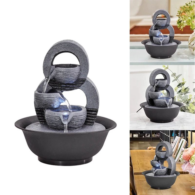 Resin Decorative Fountains Indoor Water Fountains Creative Craft Desktop Home Decor Home Figurines Fountain
Resin Decorative Fountains Indoor Water Fountains Creative Craft Desktop Home Decor Home Figurines Fountain