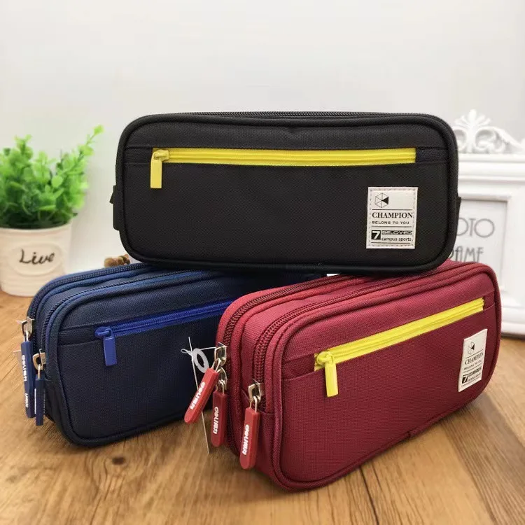 2 Layers Large Capacity Pencil Case Students Stationery Pen Storage School Supplies Pen Box Pencil Cases Bags Office Stationary
2 Layers Large Capacity Pencil Case Students Stationery Pen Storage School Supplies Pen Box Pencil Cases Bags Office Stationary