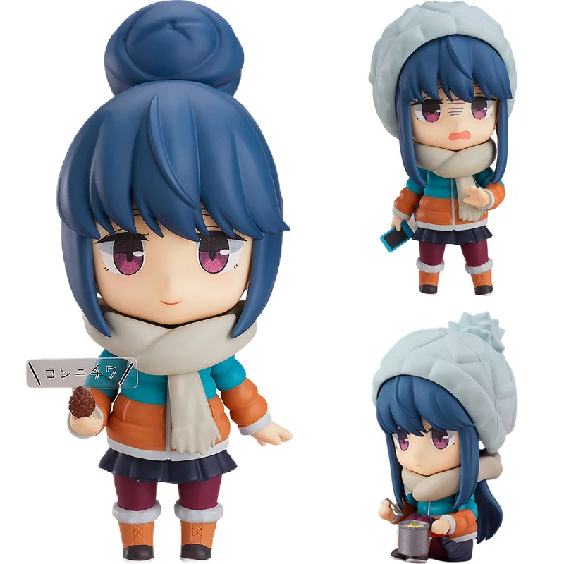 100% Original Good Smile Nendoroid GSC 981 LAID-BACK CAMP Shima Rin Action Figure Doll Collection Model Toy 10cm
100% Original Good Smile Nendoroid GSC 981 LAID-BACK CAMP Shima Rin Action Figure Doll Collection Model Toy 10cm