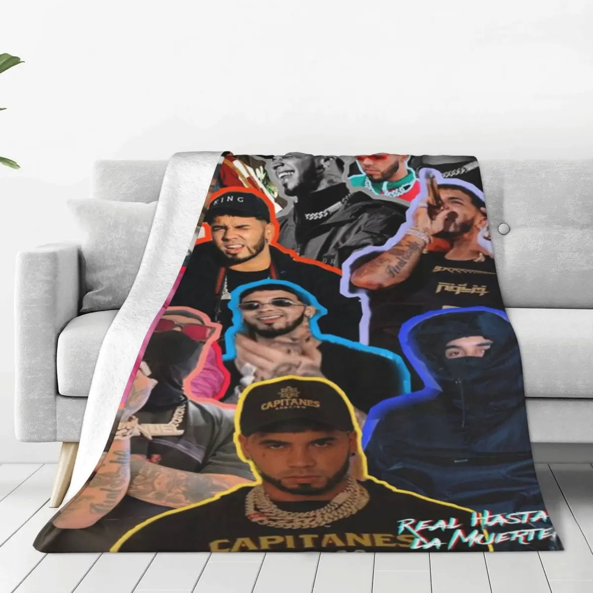 Anuel AA Singer Blankets Fleece All Season Plaid Collage Multi-function Warm Throw Blanket for Bed Bedroom Plush Thin Quilt
Anuel AA Singer Blankets Fleece All Season Plaid Collage Multi-function Warm Throw Blanket for Bed Bedroom Plush Thin Quilt