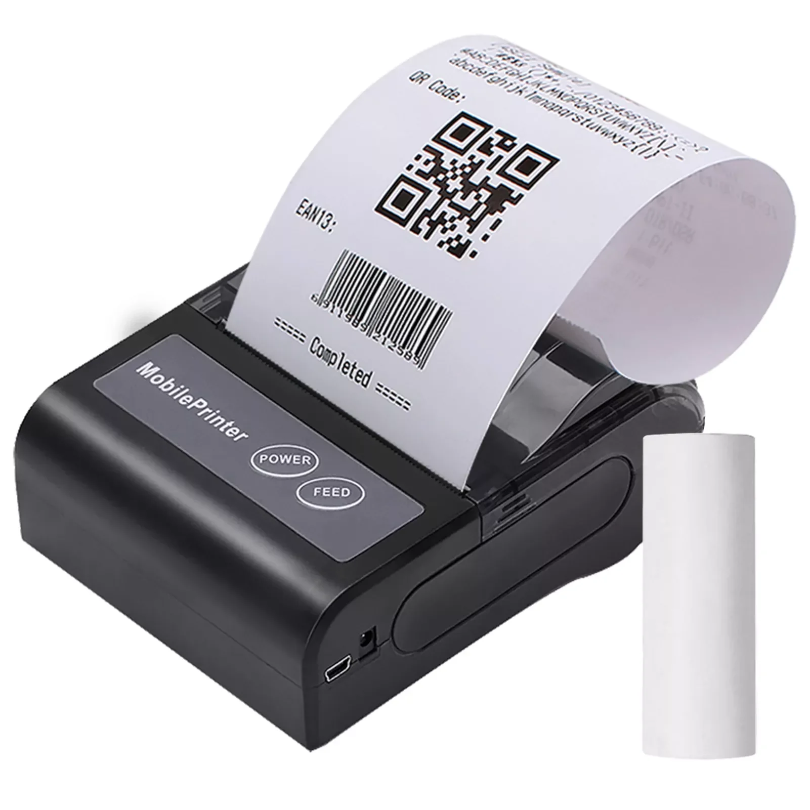 NEW2023 Portable BT 80mm Thermal Receipt Printer Personal Mini Bill POS Mobile Printer with Rechargeable Battery Support ESC/POS
NEW2023 Portable BT 80mm Thermal Receipt Printer Personal Mini Bill POS Mobile Printer with Rechargeable Battery Support ESC/POS
