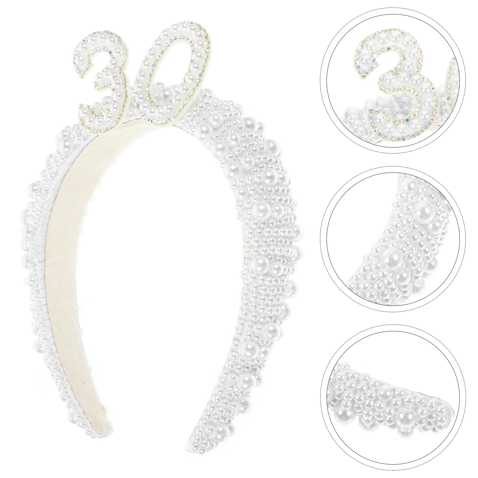 Imitation Pearl Headband Bridal Headgear Birthday Pearls Headbands For Women Bride Hair Accessories
Imitation Pearl Headband Bridal Headgear Birthday Pearls Headbands For Women Bride Hair Accessories