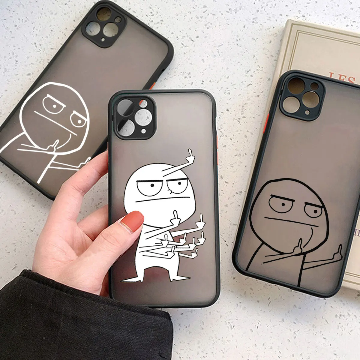 Middle Finger Man Case For iPhone 11 12 Pro Max XS Max X XR 7 8 Plus 13 MIni 6 6s SE 2020 Matte Hard Cover For iPhone 13 Pro Max
Middle Finger Man Case For iPhone 11 12 Pro Max XS Max X XR 7 8 Plus 13 MIni 6 6s SE 2020 Matte Hard Cover For iPhone 13 Pro Max