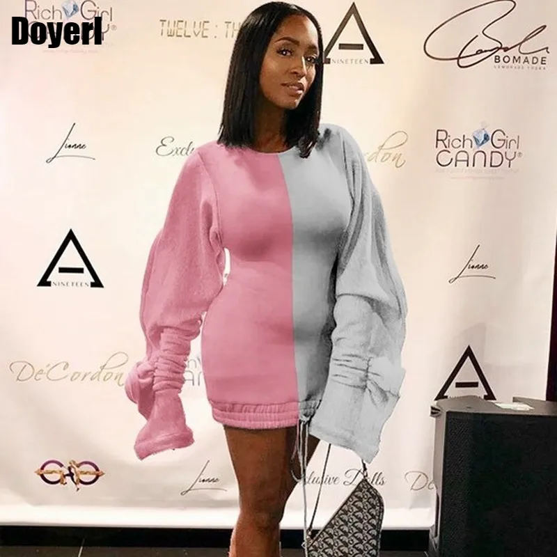 Женское вечернее платье с кулиской, зимнее лоскутное платье с длинным рукавом, вечернее клубное мини-платье на осень, 2021
Женское вечернее платье с кулиской, зимнее лоскутное платье с длинным рукавом, вечернее клубное мини-платье на осень, 2021