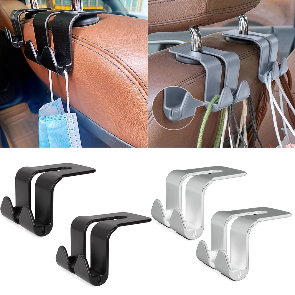 2pcs Universal Car Seat Back Hooks Portable Hanger Holder Storage Camper Interior Organizer Accessories For Car Bag Purse Cloth
2pcs Universal Car Seat Back Hooks Portable Hanger Holder Storage Camper Interior Organizer Accessories For Car Bag Purse Cloth