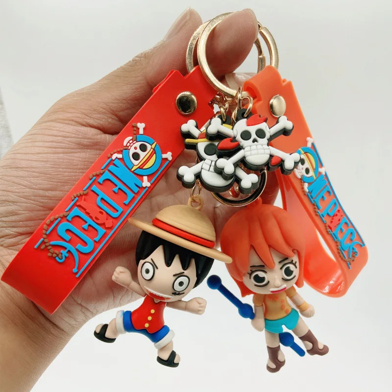 One Piece Anime Figures Luffy Robin Nami Sanji Usopp Brook PVC Doll Keychain Bag Keyring Charm Children's Toys Birthday Gifts 
One Piece Anime Figures Luffy Robin Nami Sanji Usopp Brook PVC Doll Keychain Bag Keyring Charm Children's Toys Birthday Gifts