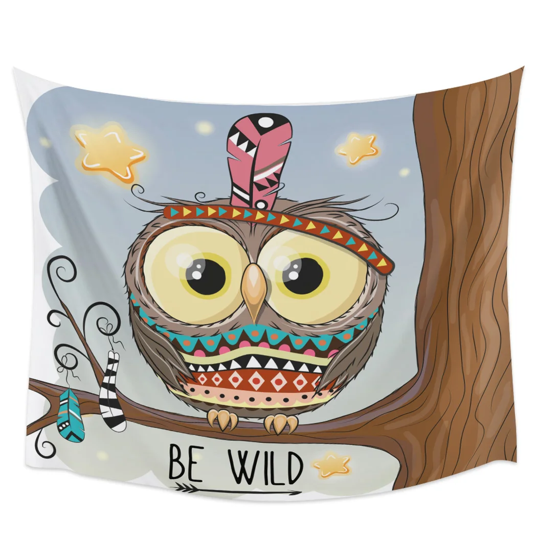 Cartoon Owl Tapestry Background Wall Covering Home Decoration Blanket Bedroom Wall Hanging Tapestries
Cartoon Owl Tapestry Background Wall Covering Home Decoration Blanket Bedroom Wall Hanging Tapestries