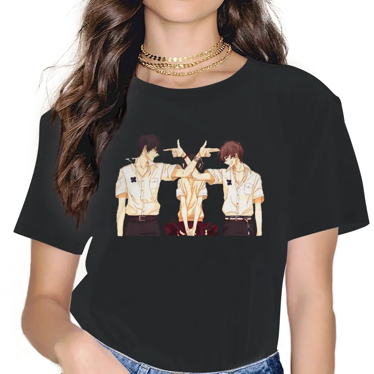 Terror In Resonance Female Shirts Rage of Bahamut Large Vintage Women Top Harajuku Casual Feminine Blusas
Terror In Resonance Female Shirts Rage of Bahamut Large Vintage Women Top Harajuku Casual Feminine Blusas