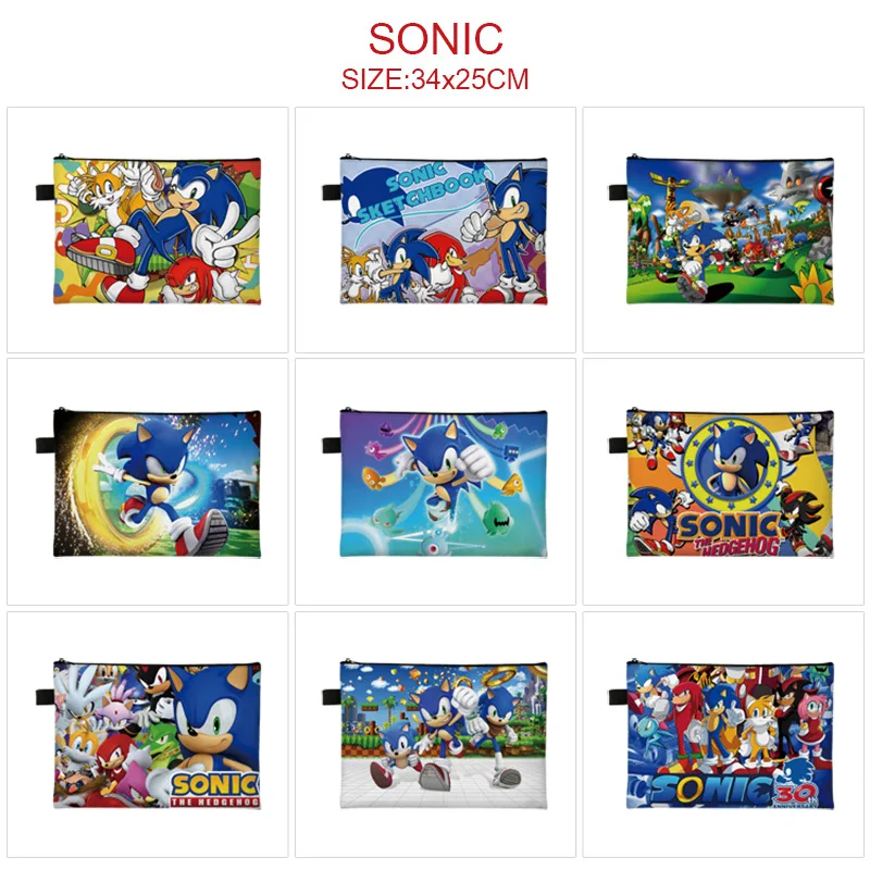Cartoon Two-dimensional Stationery Bag Sonic The Hedgehog Peripheral Fashion High-value Creative Student Canvas Portable Storage
Cartoon Two-dimensional Stationery Bag Sonic The Hedgehog Peripheral Fashion High-value Creative Student Canvas Portable Storage