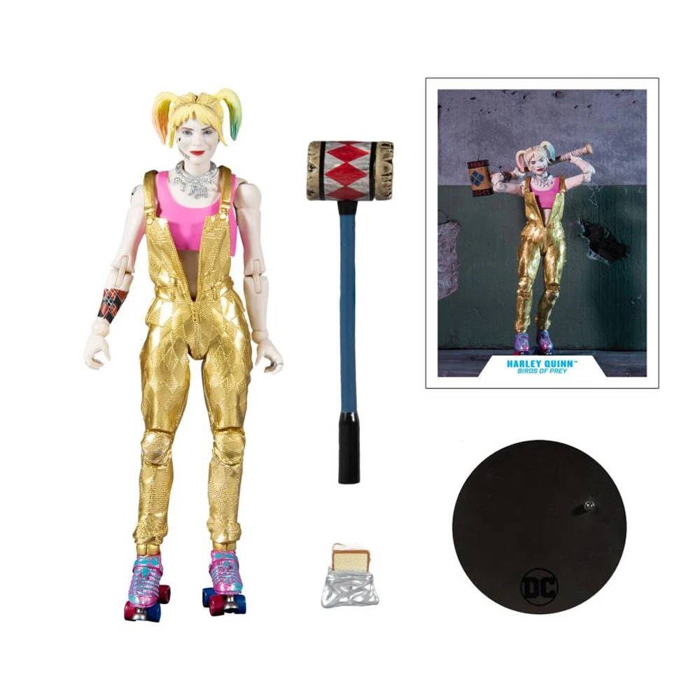 McFarlane Toys DCE Multiverse (Birds of Prey) Harley Quinn Articulated Action Figure Toys 17cm
McFarlane Toys DCE Multiverse (Birds of Prey) Harley Quinn Articulated Action Figure Toys 17cm