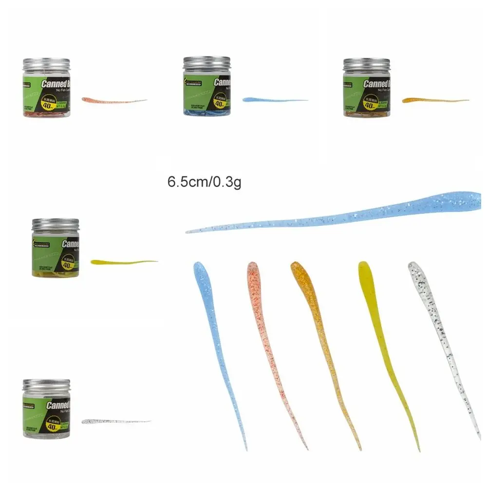 40pcs Swimbait Tadpole Soft Bait Lure Biomimetic Long Tailed Fake Bait 40 Pcs Pointed Tail Soft Insect Lure Fishing Tackle
40pcs Swimbait Tadpole Soft Bait Lure Biomimetic Long Tailed Fake Bait 40 Pcs Pointed Tail Soft Insect Lure Fishing Tackle