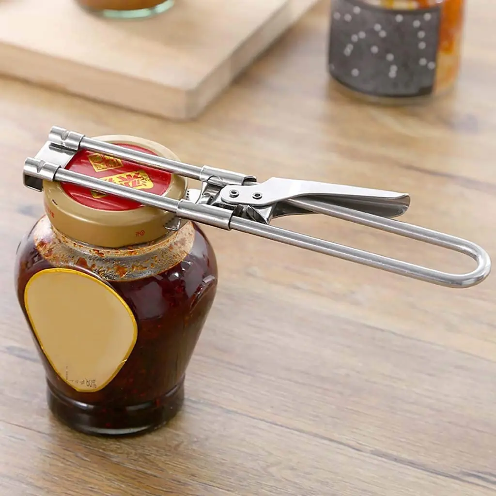 High Quality Stainless Steel Gripper Can Opener Multifunctional Adjustable Manual Jar Lid Opener Kitchen Supplies
High Quality Stainless Steel Gripper Can Opener Multifunctional Adjustable Manual Jar Lid Opener Kitchen Supplies