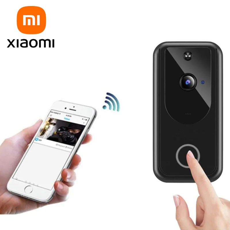 Беспроводной дверной звонок Xiaomi Mijia, домашний видеодомофон с удаленным управлением, поддержкой Ubox, Wi-Fi, голосовым управлением
Беспроводной дверной звонок Xiaomi Mijia, домашний видеодомофон с удаленным управлением, поддержкой Ubox, Wi-Fi, голосовым управлением