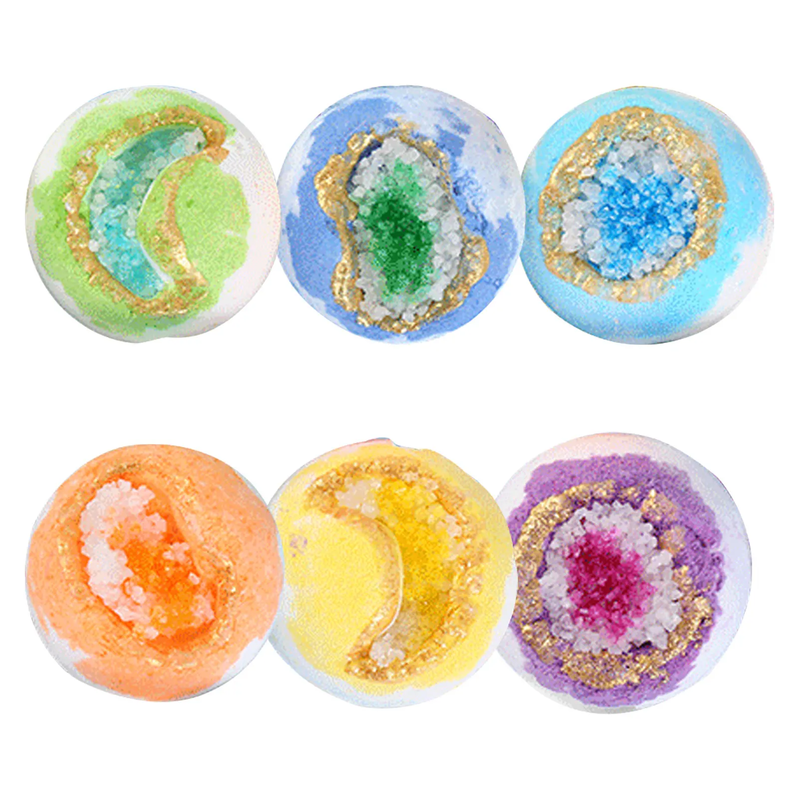 Bath Ball Set 100g*6pcs Mixed Color Essential Oil Bath Ball Mixed Color Floating Salt Ball Relaxing Perfume Bathball Set
Bath Ball Set 100g*6pcs Mixed Color Essential Oil Bath Ball Mixed Color Floating Salt Ball Relaxing Perfume Bathball Set