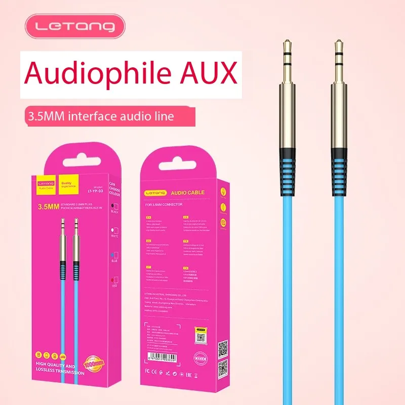 Lo-fi Metal audio cable Car 3.5mm public to public speaker Computer Mobile phone Convert car audio cable 1m
Lo-fi Metal audio cable Car 3.5mm public to public speaker Computer Mobile phone Convert car audio cable 1m