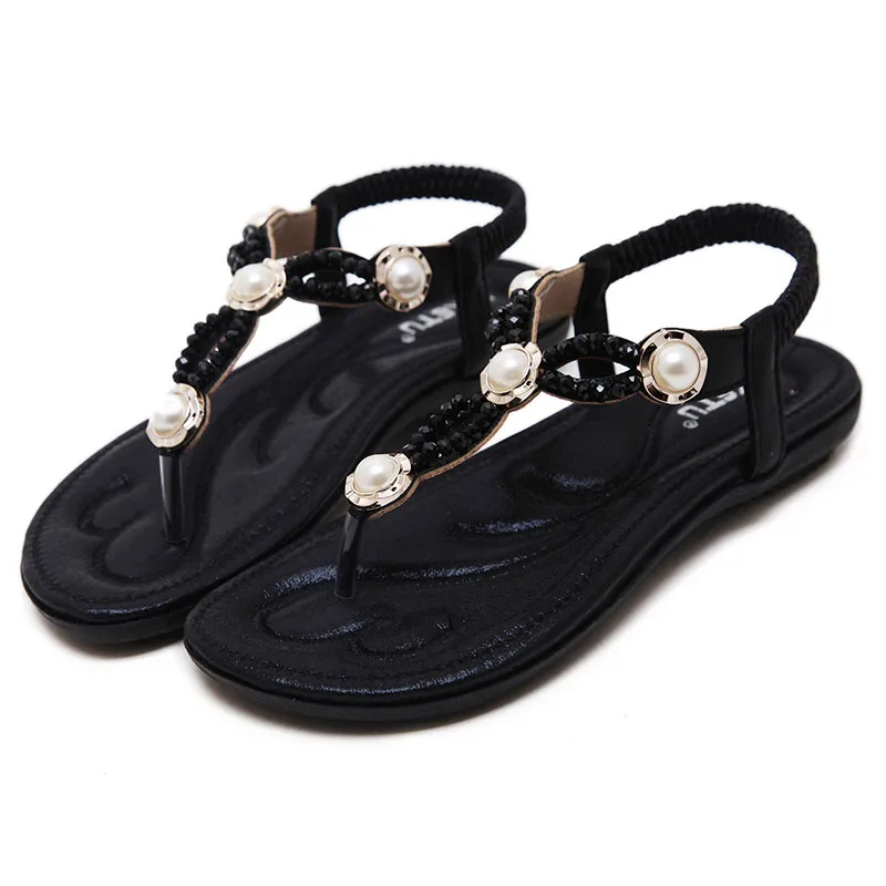 2022 New Fashion Flat Sandals Women Summer Shoes Flip flops Elastic band rhinestones Ladies Rome Sandals Female Sandalias
2022 New Fashion Flat Sandals Women Summer Shoes Flip flops Elastic band rhinestones Ladies Rome Sandals Female Sandalias