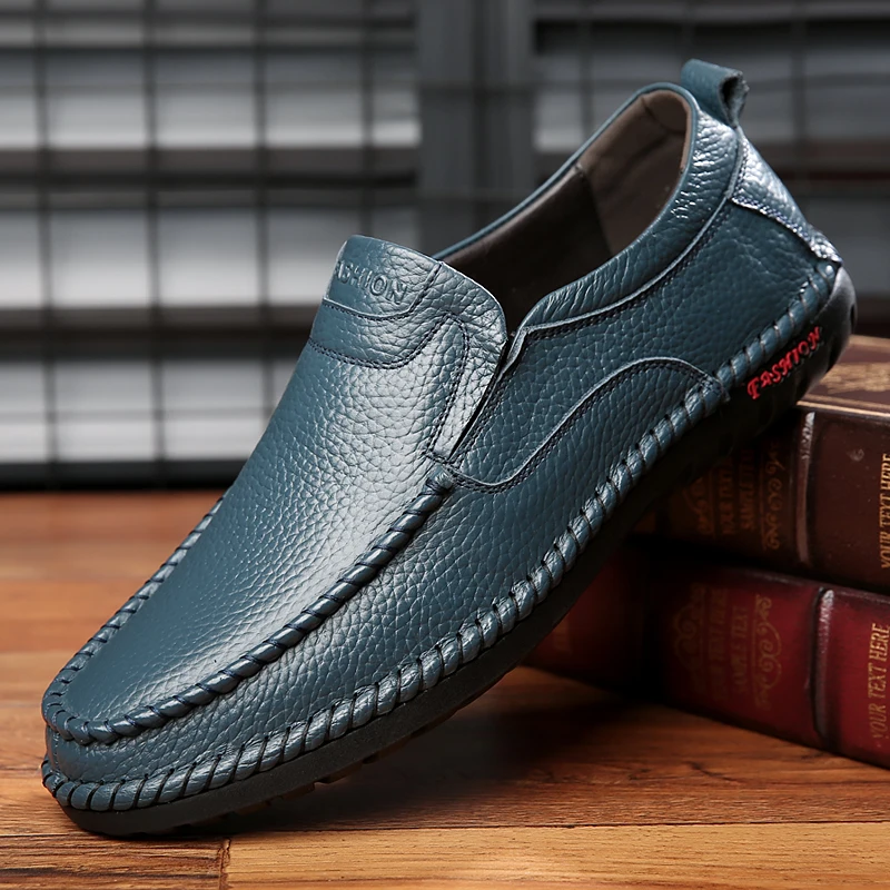2022 Spring Summer New Men's Casual Shoes Handmade Mens Style Shoes Comfortable Lace Up Men's Moccasins Breathable Mens Loafers
2022 Spring Summer New Men's Casual Shoes Handmade Mens Style Shoes Comfortable Lace Up Men's Moccasins Breathable Mens Loafers