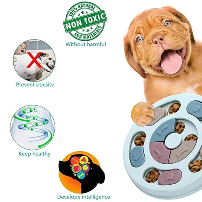 Dog Puzzle Toys Slow Feeder Interactive Increase Puppy IQ Food Dispenser Slowly Eating NonSlip Bowl Pet Cat Dogs Training Game
Dog Puzzle Toys Slow Feeder Interactive Increase Puppy IQ Food Dispenser Slowly Eating NonSlip Bowl Pet Cat Dogs Training Game