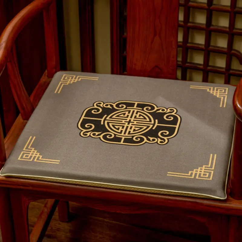 New Chinese-style Solid Wood Chair Non-slip Pads Household Cotton Linen Breathable Chair Cushion Study Decorative Chair Mats
New Chinese-style Solid Wood Chair Non-slip Pads Household Cotton Linen Breathable Chair Cushion Study Decorative Chair Mats