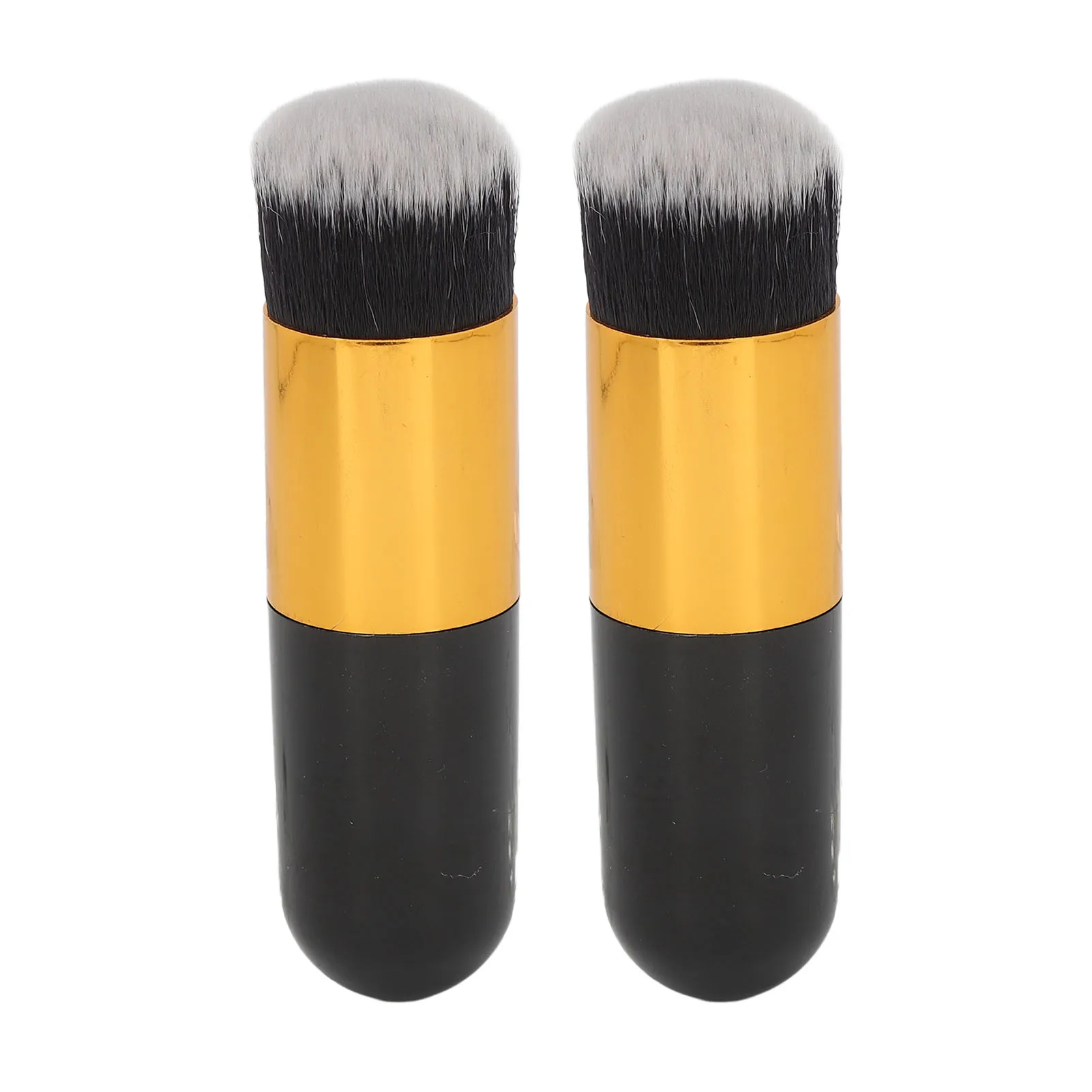 Chubby Makeup Brush Professional Nylon Fiber Soft Black Golden Chubby Blending Cosmetic Brush Portable for Daily Life
Chubby Makeup Brush Professional Nylon Fiber Soft Black Golden Chubby Blending Cosmetic Brush Portable for Daily Life