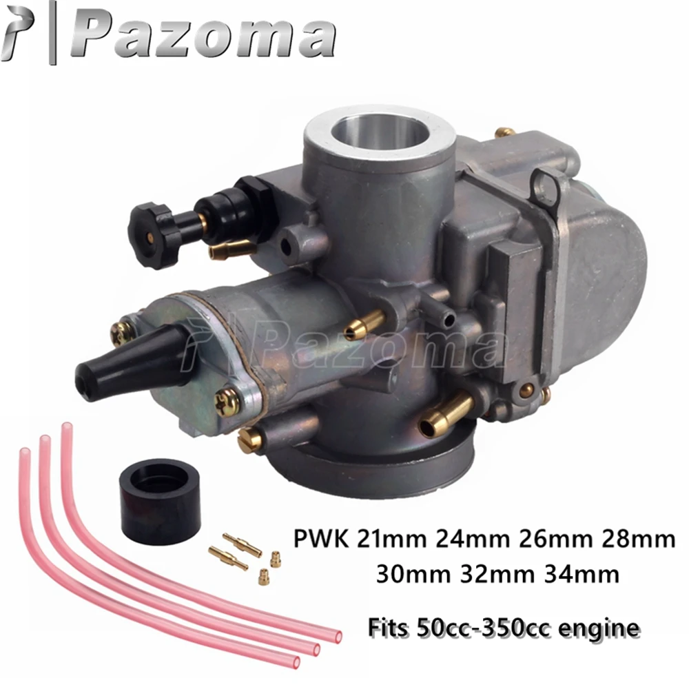 Aluminum 21 24 26 28 30 32 34 mm PWK Carburetor For Dirt Bike Scooter ATV Power Jet Racing 50-350cc Engine Motorcycle Carburetor
Aluminum 21 24 26 28 30 32 34 mm PWK Carburetor For Dirt Bike Scooter ATV Power Jet Racing 50-350cc Engine Motorcycle Carburetor
