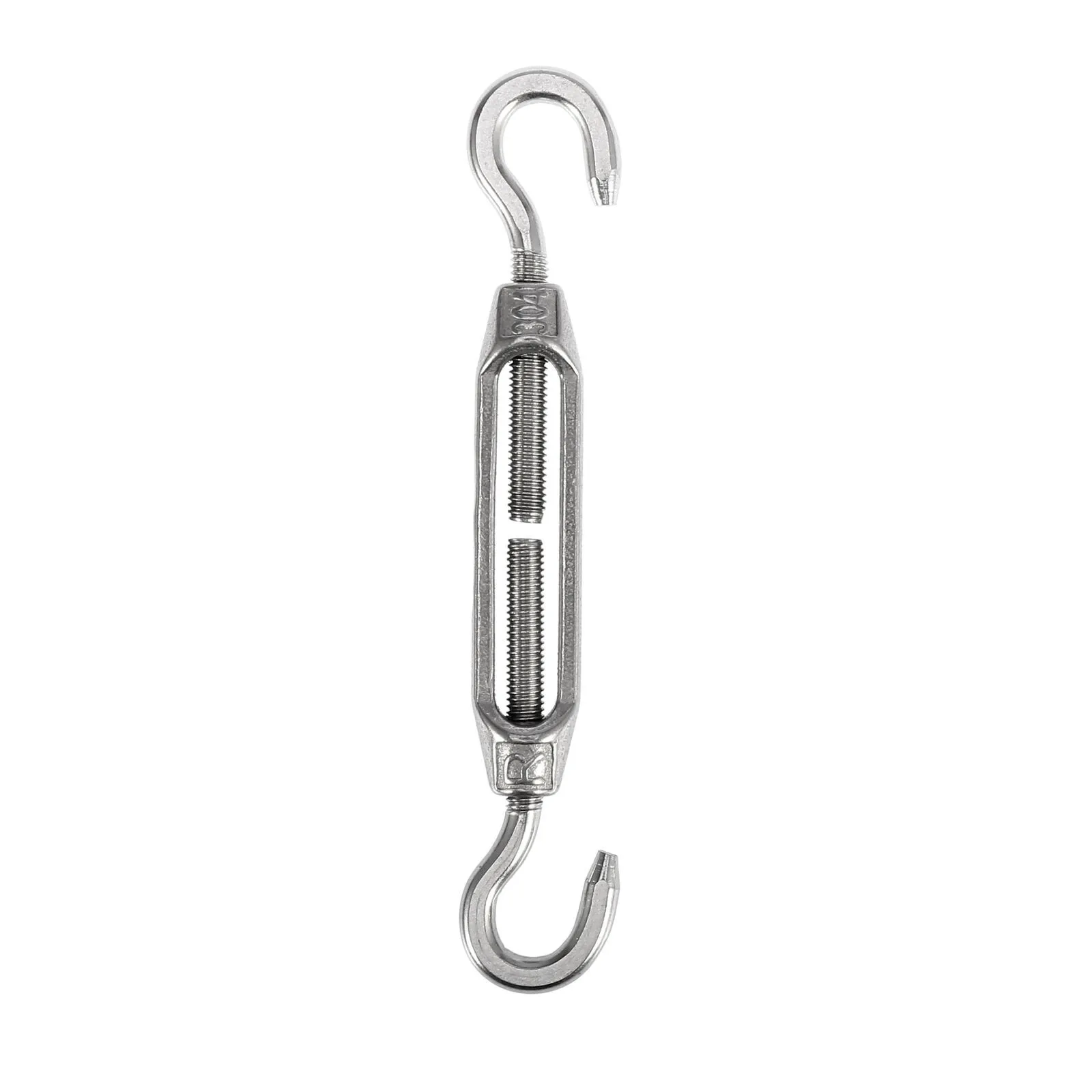 Hook To Hook Turnbuckle Adjustable European Style 304 Stainless Steel Turnbuckle M4/M5/M6/M8 For Thick Wireropes
Hook To Hook Turnbuckle Adjustable European Style 304 Stainless Steel Turnbuckle M4/M5/M6/M8 For Thick Wireropes