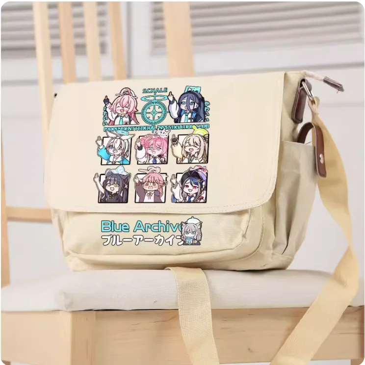 Anime Blue Archive Crossbody Canvas Bags School Bag Unisex Messenger Bag Fashion Shoulder Bag 1967
Anime Blue Archive Crossbody Canvas Bags School Bag Unisex Messenger Bag Fashion Shoulder Bag 1967