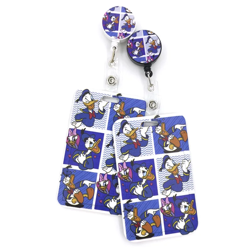 Donald Duck Cartoon Retractable Badge Lanyard Nurse ID Business Credit Card Work Card Badge Holder Office Clip Card Cover Holder
Donald Duck Cartoon Retractable Badge Lanyard Nurse ID Business Credit Card Work Card Badge Holder Office Clip Card Cover Holder