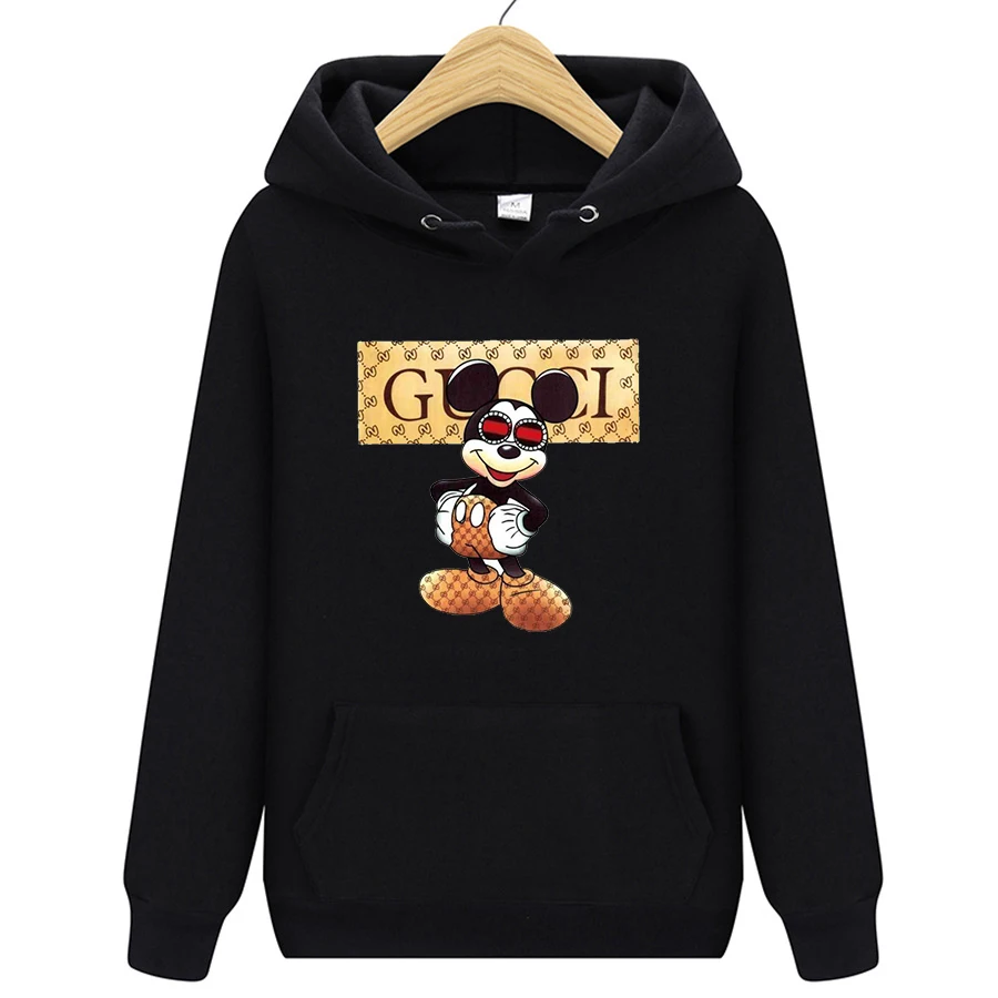 Модный повседневный мужской и женский пуловер в стиле хип-хоп, с капюшоном
Модный повседневный мужской и женский пуловер в стиле хип-хоп, с капюшоном