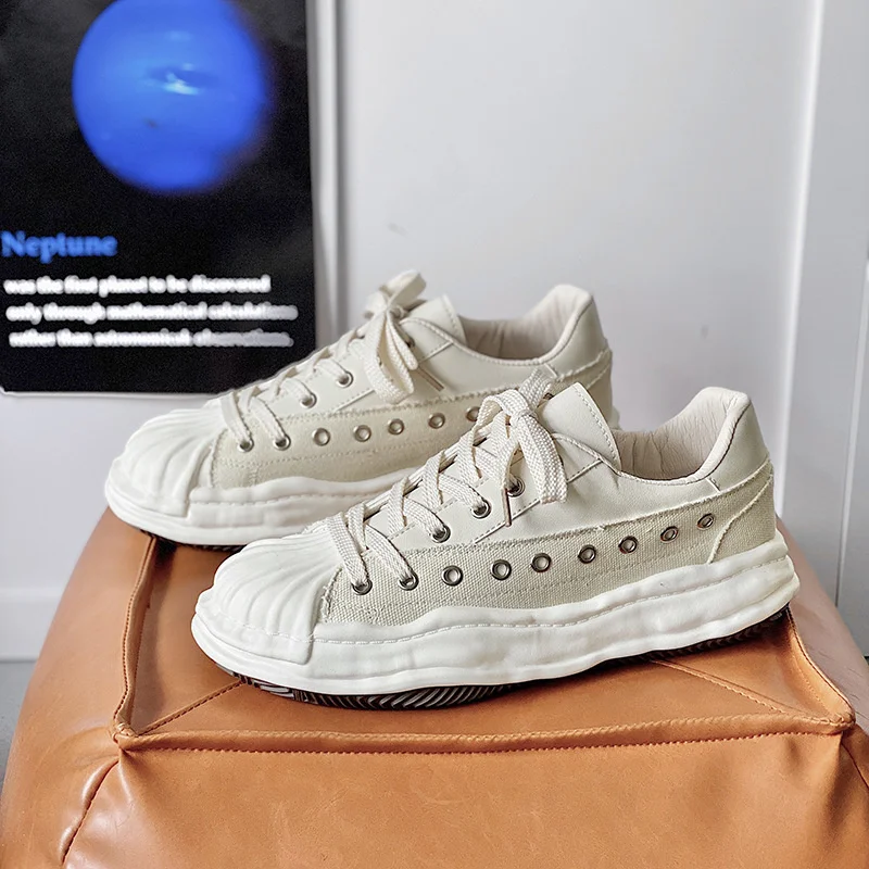 Fashion Designer Men Shoes Platform Dissolve Thick Shoes For Man Canvas Shoes Men Sneakers Zapatos Hombre Student Shoes
Fashion Designer Men Shoes Platform Dissolve Thick Shoes For Man Canvas Shoes Men Sneakers Zapatos Hombre Student Shoes