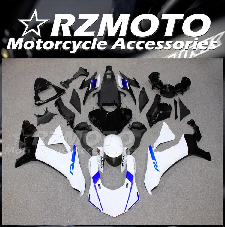 New ABS Motorcycle Fairings Kit Fit for YAMAHA YZF - R1 R1m 2015 2016 2017 2018 2019 15 16 17 18 19 Bodywork set Black White
New ABS Motorcycle Fairings Kit Fit for YAMAHA YZF - R1 R1m 2015 2016 2017 2018 2019 15 16 17 18 19 Bodywork set Black White