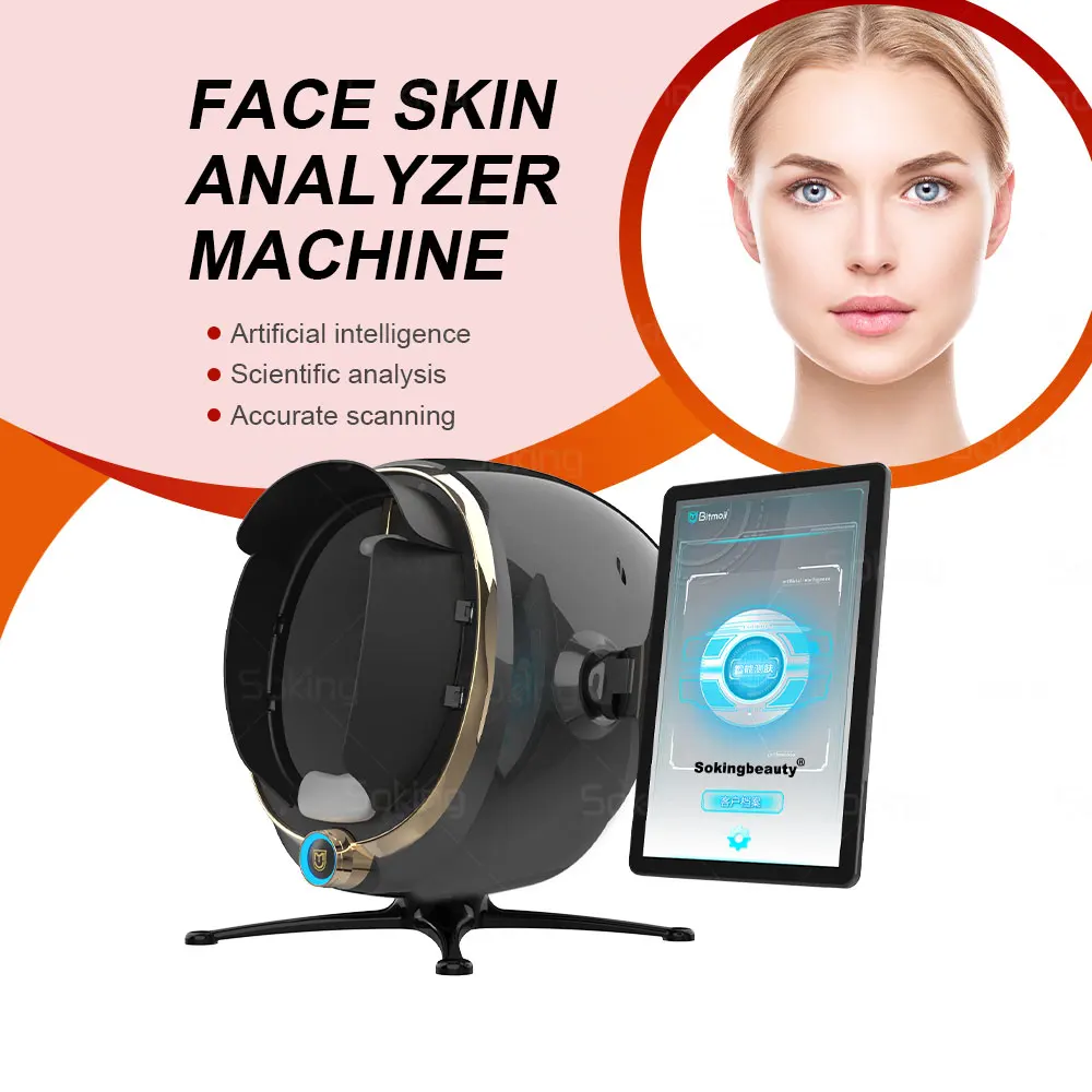 Portable 3D Skin Scanner Visia Skin Analysis Machine 2800w HD Pixels Magic Mirror Skin Diagnosis System Facial Analyzer Device
Portable 3D Skin Scanner Visia Skin Analysis Machine 2800w HD Pixels Magic Mirror Skin Diagnosis System Facial Analyzer Device