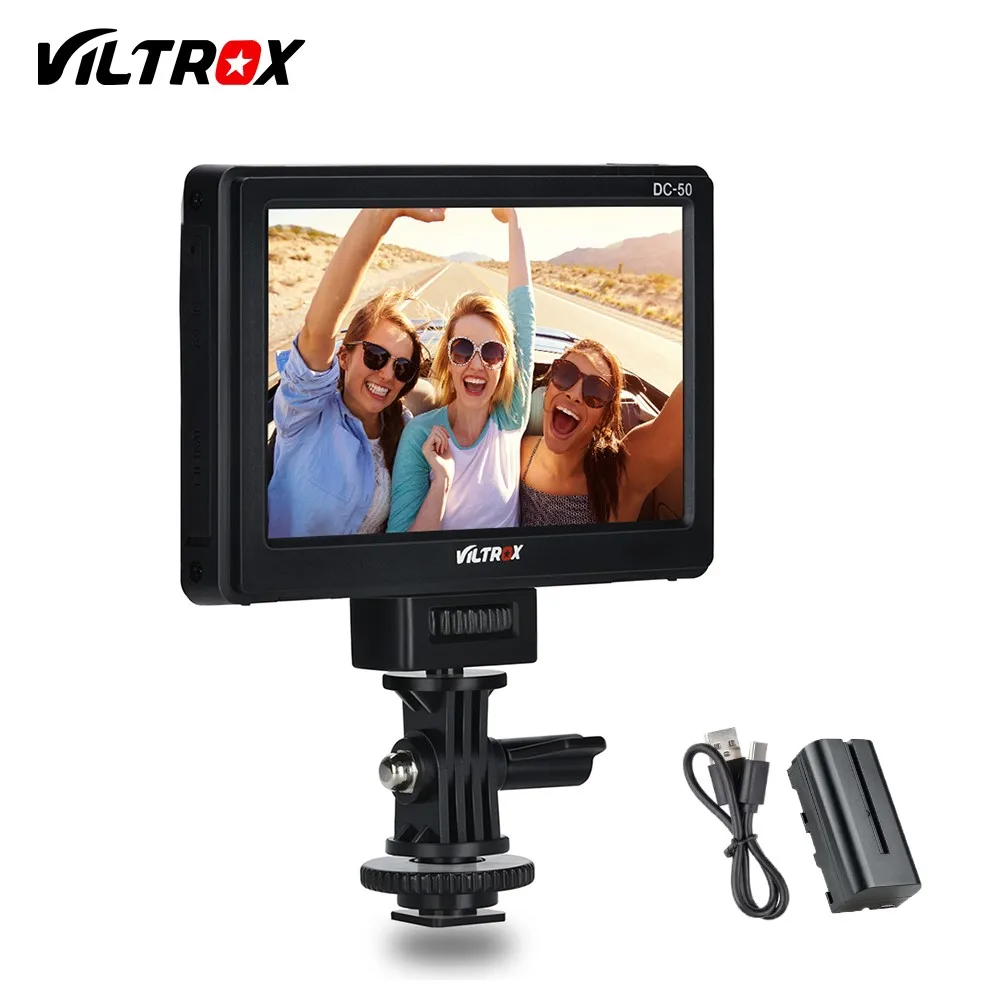 Viltrox DC-50 5 inch Camera Video Monitor Display Screen DSLR Field LCD HDMI with Battery Charger for Canon Nikon Sony a7c a7iii
Viltrox DC-50 5 inch Camera Video Monitor Display Screen DSLR Field LCD HDMI with Battery Charger for Canon Nikon Sony a7c a7iii