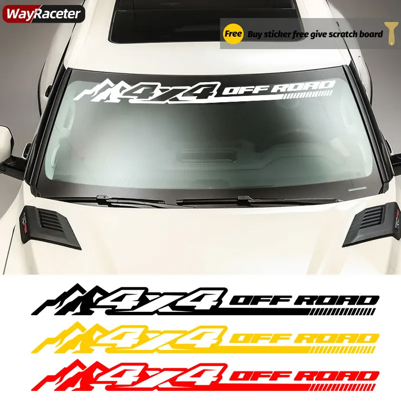 Car Front Windshield Decal Graphic Vinyl Windscreen Window Sticker For Pickup Trunk Models 4X4 Off Road Universal Accessories
Car Front Windshield Decal Graphic Vinyl Windscreen Window Sticker For Pickup Trunk Models 4X4 Off Road Universal Accessories