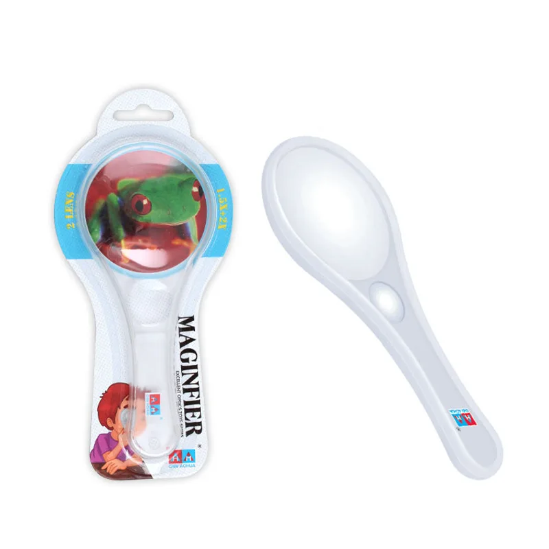 Portable Mini Magnifying Glass Handheld Magnifier Two Glass Lens Outdoor Exploration Learning Kids Children Educational Toys
Portable Mini Magnifying Glass Handheld Magnifier Two Glass Lens Outdoor Exploration Learning Kids Children Educational Toys