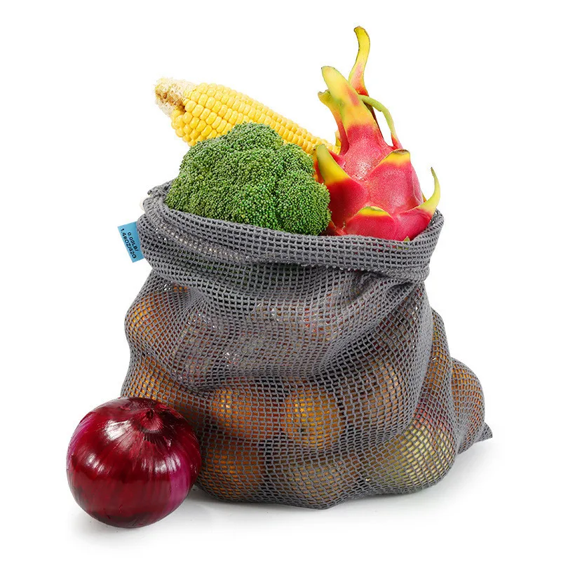 Reusable Cotton Mesh Vegetable Fruit Food Kitchen Washable Grid Storage Bag Eco String Kitchen Organizer Drawstring Pocket
Reusable Cotton Mesh Vegetable Fruit Food Kitchen Washable Grid Storage Bag Eco String Kitchen Organizer Drawstring Pocket