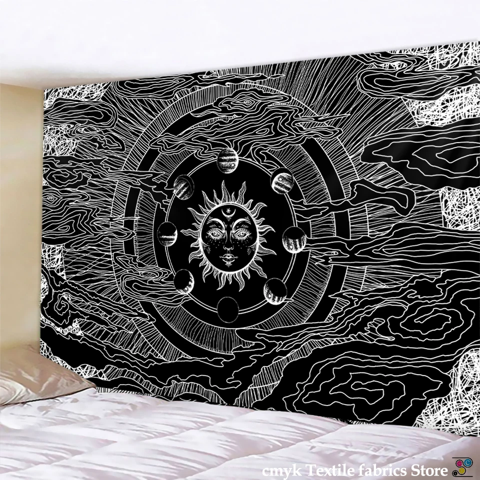Night Moon Tapestry Wall Hanging Botanical Celestial Floral Wall Tapestry Hippie Flower Wall Carpets Room Decor Home Decoration
Night Moon Tapestry Wall Hanging Botanical Celestial Floral Wall Tapestry Hippie Flower Wall Carpets Room Decor Home Decoration