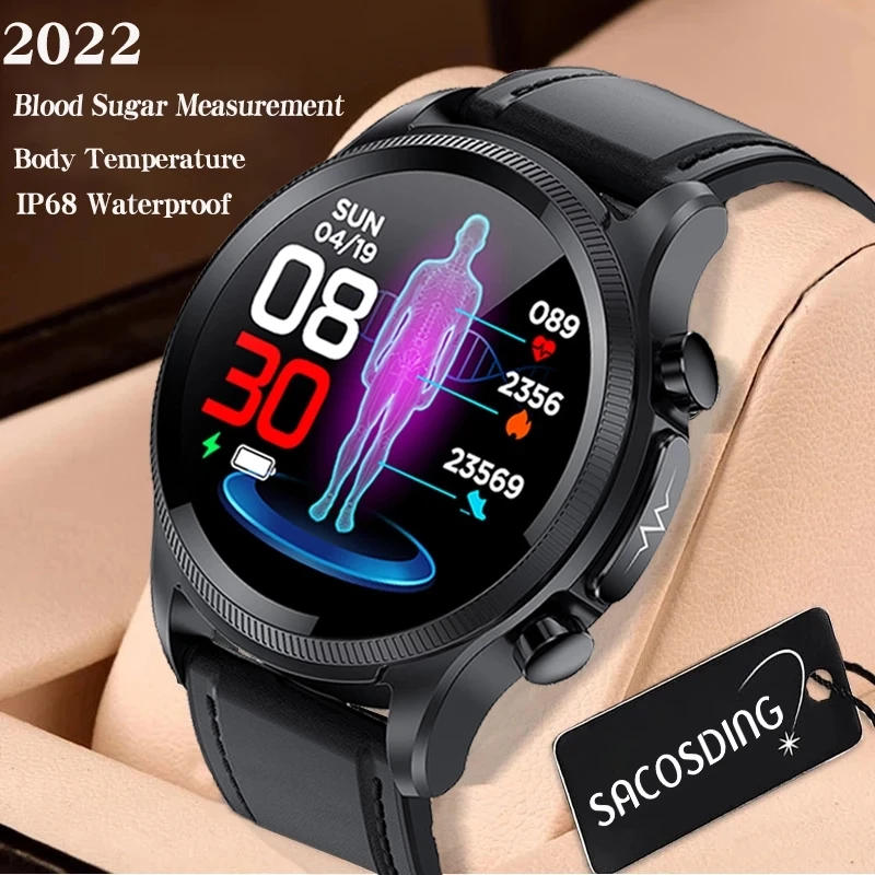 2022 Blood Glucose ECG+PPG Smart Watch Men Monitoring Blood Pressure Body Temperature Smart Heart Rate Clock Sports Smart Watch
2022 Blood Glucose ECG+PPG Smart Watch Men Monitoring Blood Pressure Body Temperature Smart Heart Rate Clock Sports Smart Watch