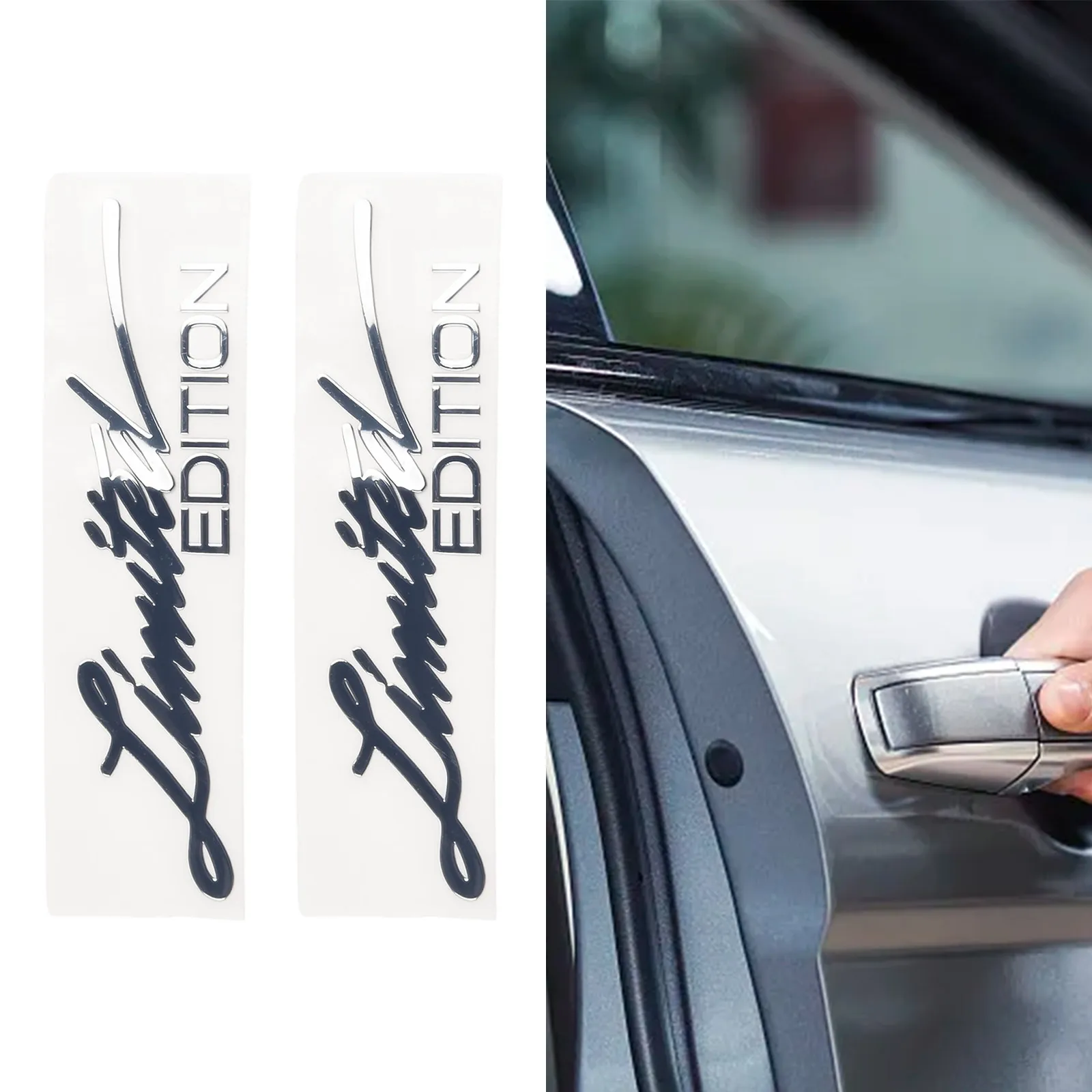 Decoration Trim Universal Sticker Decals Metal Parts Replacements 1.8Cm X 7.5Cm 2 Pcs Accessories Limited Edition
Decoration Trim Universal Sticker Decals Metal Parts Replacements 1.8Cm X 7.5Cm 2 Pcs Accessories Limited Edition