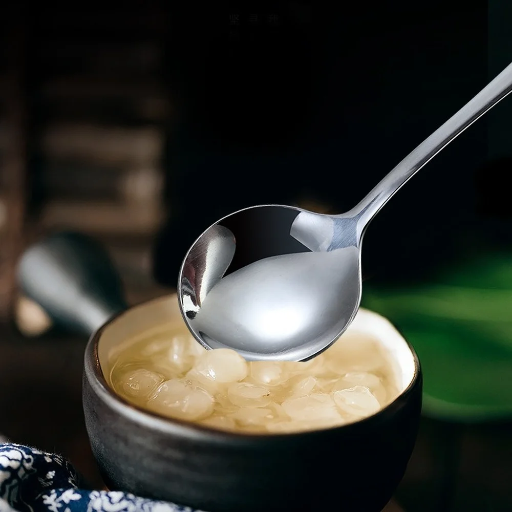 5Pcs/Set Stainless Steel Round Teaspoons Tableware Household Spoon For Coffee Stirring Dessert
5Pcs/Set Stainless Steel Round Teaspoons Tableware Household Spoon For Coffee Stirring Dessert