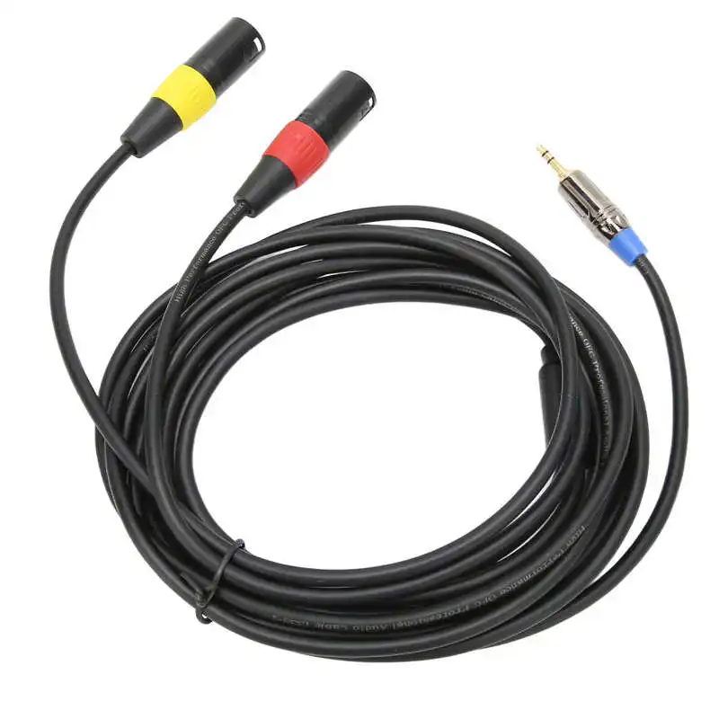 Кабель 1/8 дюйма в XLR кабель-разветвитель с позолотой 24K для ноутбука - купить по